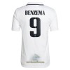 Officiële Voetbalshirt Real Madrid Benzema 9 Thuis 2022-23 - Heren